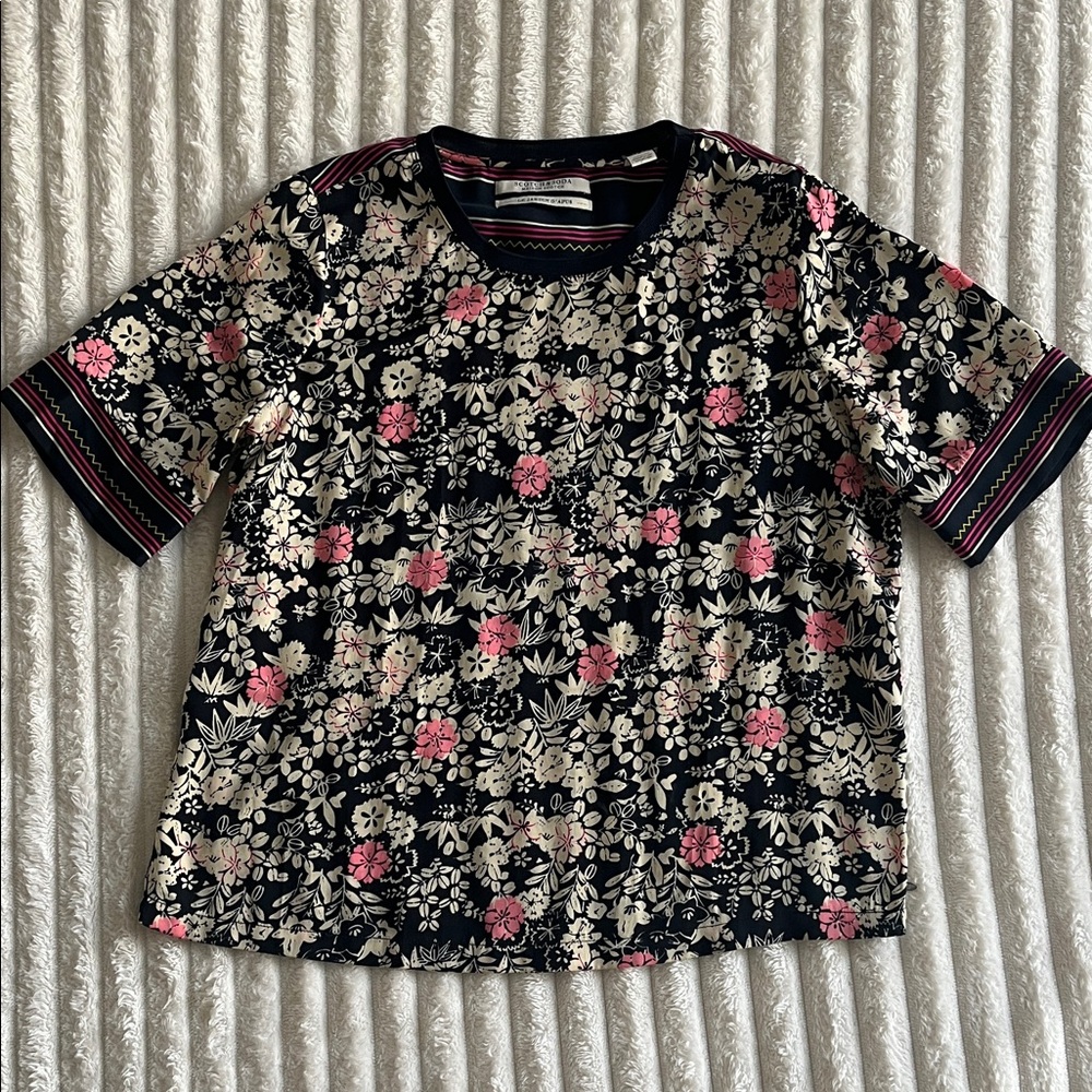 Scotch & Soda Le Jardín D’Apus Floral Blouse